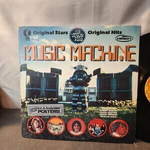 1977 VINYL 18 ARTIST COMPILATION LP RECORD~KTEL TU2560~MUSIC MACHINE